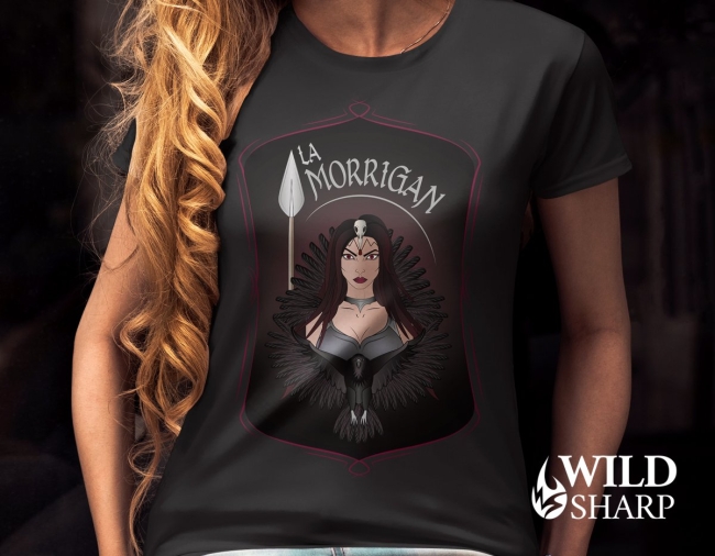 T-shirt femme "La Morrigan"