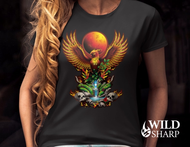 T-shirt femme Phénix