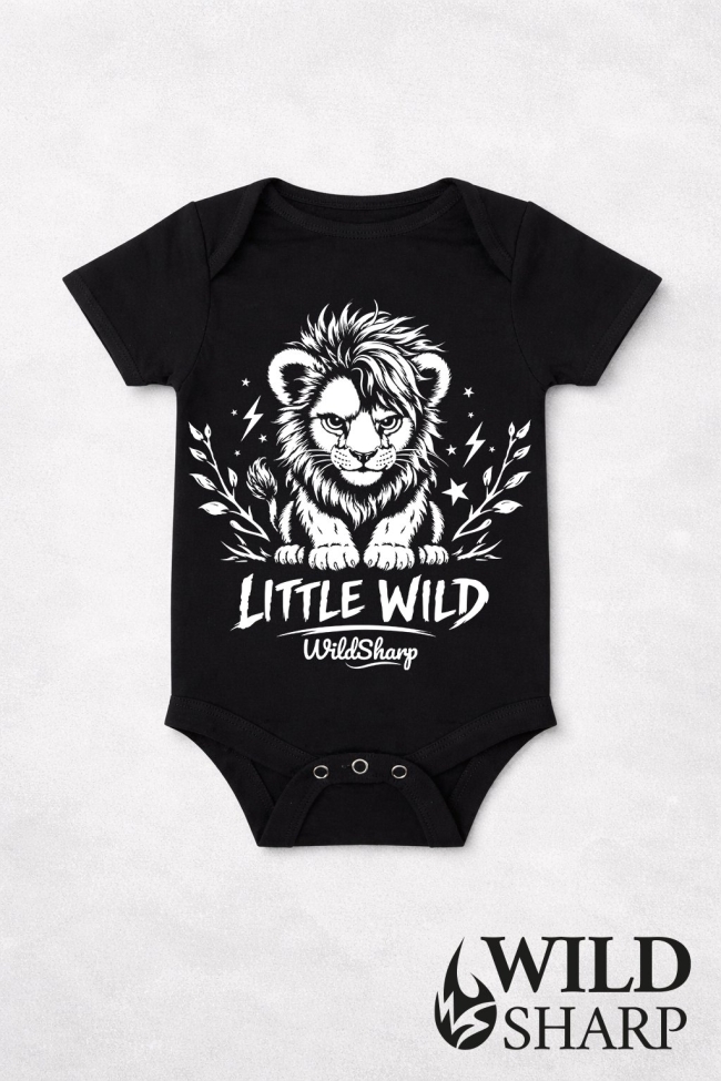 Body little wild lion