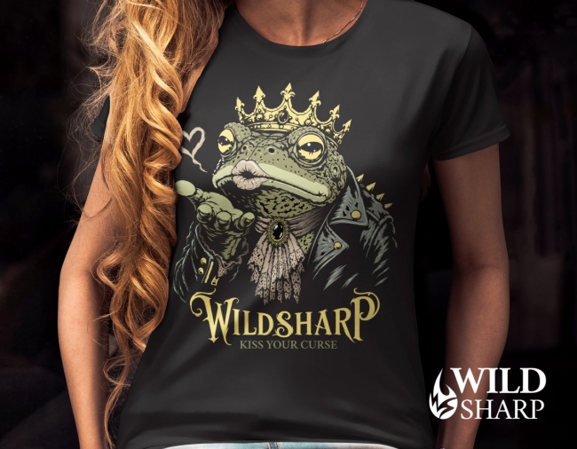 T-shirt femme crapaud